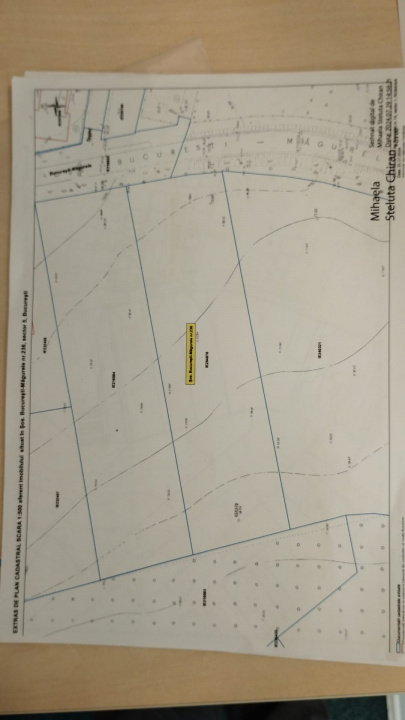 Se inchiriaza teren 5000mp in zona Măgurele Sector 5 pentru construcții P+4