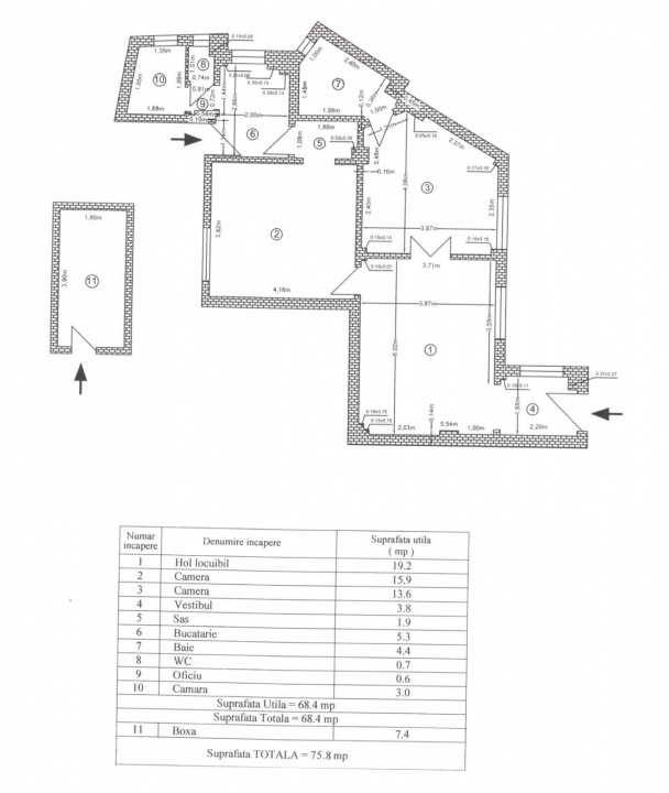 Apartament 3 camere Unirii – ideal pentru locuință sau B&B