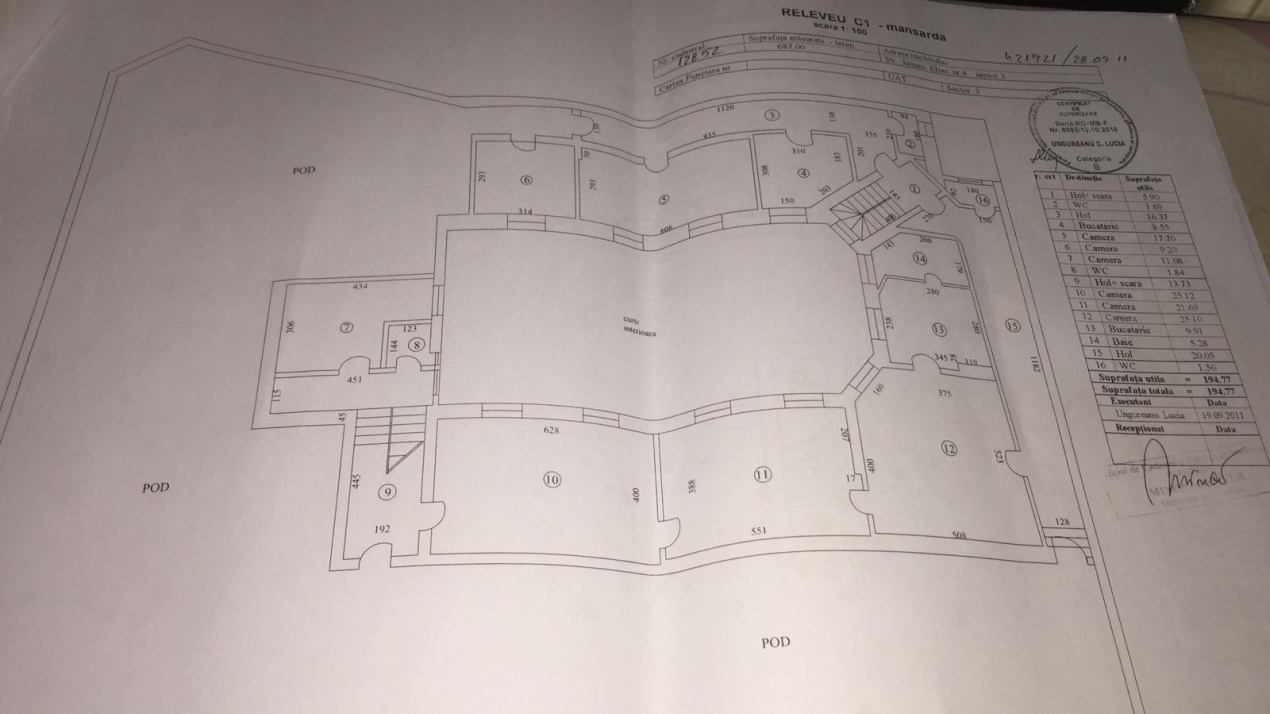  Imobil istoric de vânzare în Centrul Vechi, București