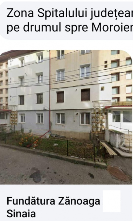 De vânzare – Apartament 2 camere decomandat, Sinaia –  Preț: 65.000 EUR