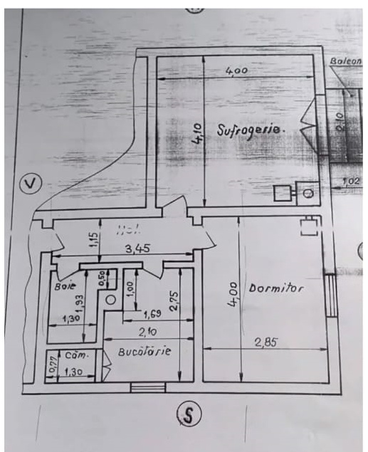 De vânzare – Apartament 2 camere decomandat, Sinaia –  Preț: 65.000 EUR