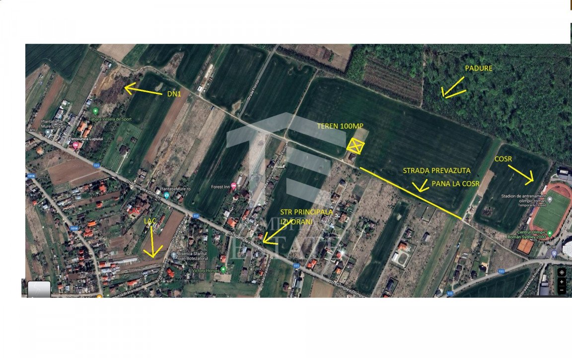 SNAGOV Izvorani 1150mp Lac si Padure langa Comitetul Olimpic Roman