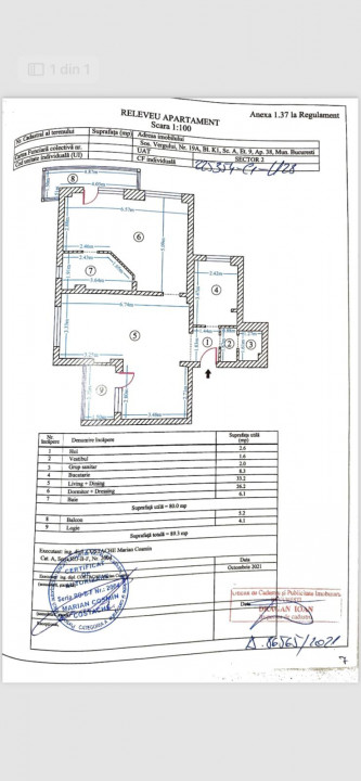 Apartament 2 Camere Sos Vergului Facultatea de Pompieri